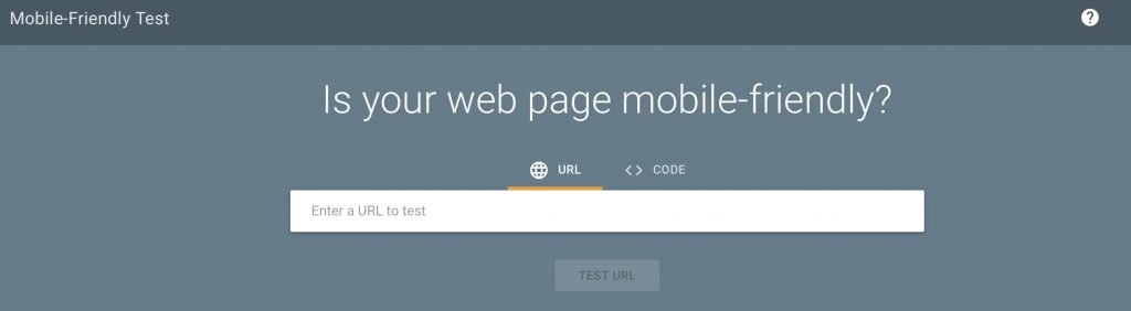 Google’s Mobile-friendly Test Tool