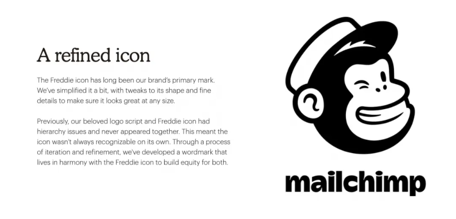mailchimp a refined icon